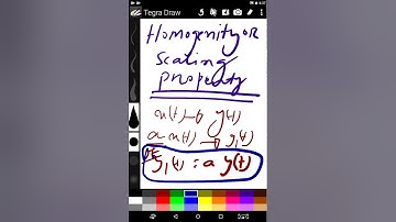 Linear time invariant (LTI) system