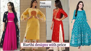 Beautiful Kurti Design Buy Online Collection with price/Cash on Delivery/Free shipping also ?