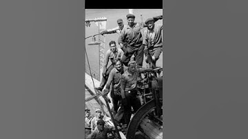 Building the George Washington Bridge was a deadly undertaking | Historical photos #shorts
