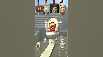 Find the right head🥵 #skibiditoilet #otamatone #dj #shorts