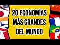 📊 Las 20 Economías MÁS GRANDES del Mundo 2020 | (El Top 5 🤯)