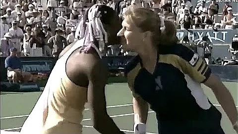 Serena Williams vs Steffi Graf 1999 Indian Wells F...