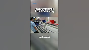 Unlock Precision & Efficiency with Unistrut Roll Forming Machine