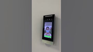 5-inch face recognition access control terminal (mask detection & card swiping)