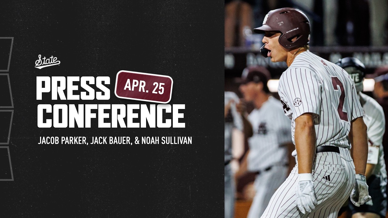 J. Parker, J. Bauer, & N. Sullivan LSU Postgame Press Conference (Game 2) - 4/25/26 replay thumbnail