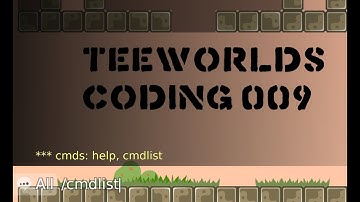Teeworlds programming #009 - simple server side chat commands