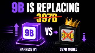 A 9B Local AI Model Just Outperformed 397B One at Repairing Agents (Harness R1)