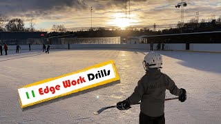 11 Edge Work Drills to Improve Skating Skills  8 years old