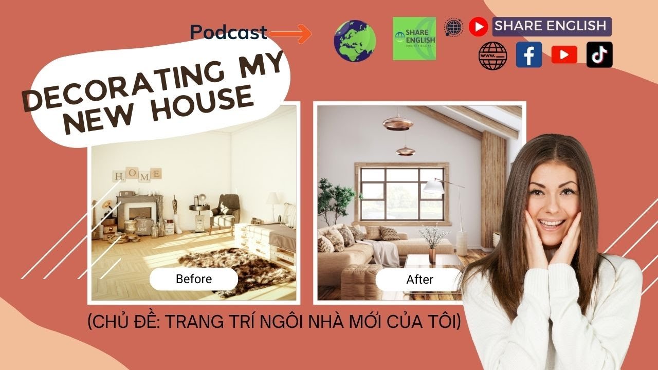 Reading & Listening - Podcast- Topic: Decorating My New House ...