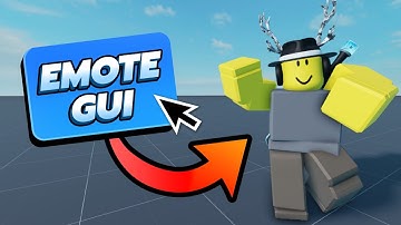How to Make an Emote Button [Roblox Studio]
