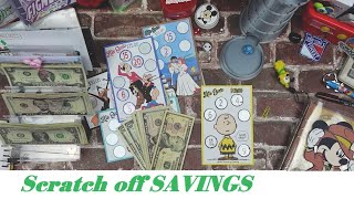 Scratch off savings Challenges #cash #savingmoney
