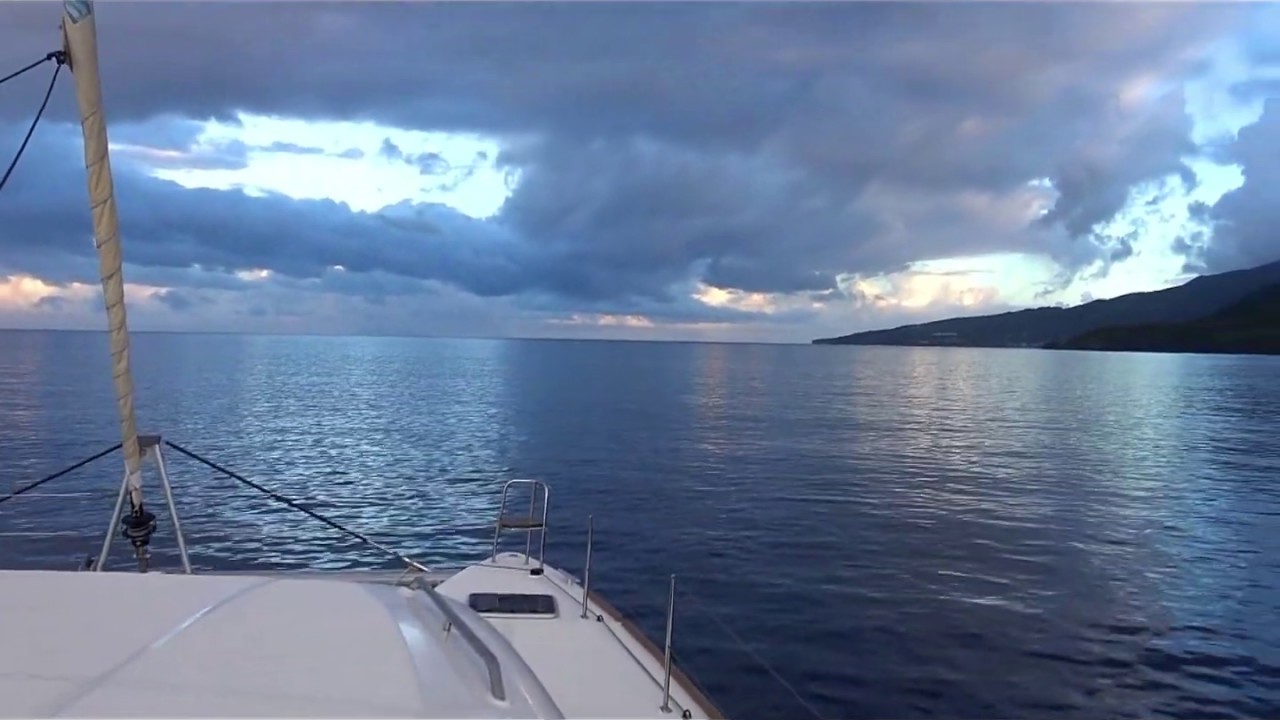 Episode  #41  Dry dock and our  sail  to Antigua