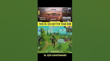1- SHOT KILL DL Q33 GUNSMITH | CALL OF DUTY MOBILE