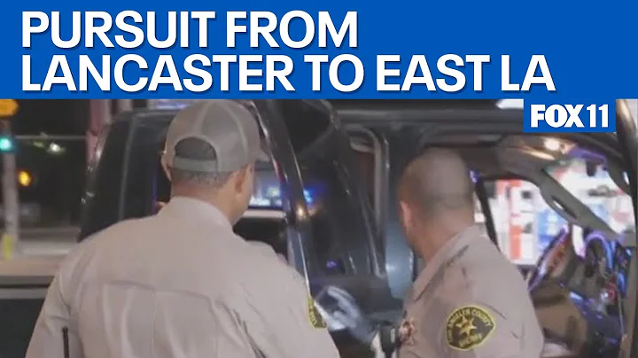 Carjacking suspects get away after pursuit through LA  | FOX 11 LA