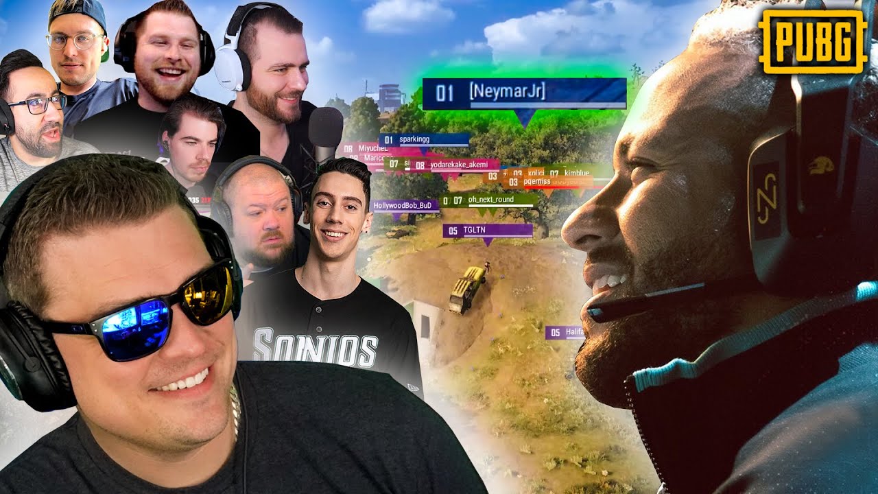 PUBG vs NEYMAR JR – Tournament View