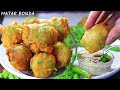 Winter Special Matar Bhajji recipe at home with special chutney | Maysore Bonda | मौसूर बोंडा