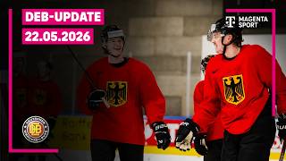 Gute Stimmung im DEB-Team trotz Niederlagen | DEB-Update, IIHF Eishockey-WM 2026 | MAGENTA SPORT