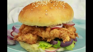 CRISPY & SPICY  FRIED CHICKEN SANDWICH/ BURGERS -HOW TO MAKE MOST DELICIOUS FRIED CHICKEN SANDWICH