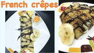 How to make french crêpes | easy french crêpe at home | Basic french crepe recipe | Quick crepes