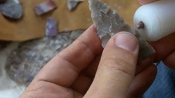 103 - 4/9 Beginner Flintknapping - Stone Arrowhead for Hunting