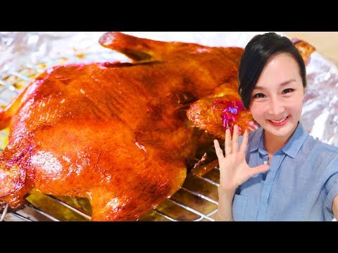 diy-cantonese-roasted-duck-recipe,-happy-thanksgiving!-cici-li---asian-home-cooking-recipes