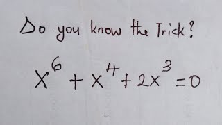 Interesting hexic equation | Can you solve  ?