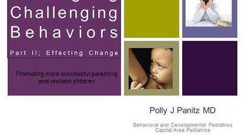 Managing Challenging Behaviors - Part 2