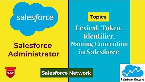 Lexical, Token, Identifier, Naming Convention in Salesforce