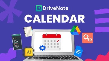 DriveNote Calendar Widget