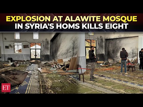 ‘Deadly’ explosion killed eight people at an Alawite mosque in Syria’s Homs