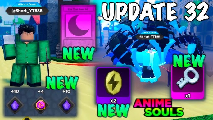 UPDATE 36 + EVENT HALLOWEEN + HERO TEST NOVO ANIME SOULS SIMULATOR ROBLOX 