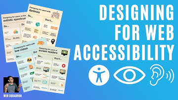 Designing for Web Accessibility - Web Design - Dyslexia, Autistic, Hearing, Low Vision, Anxiety