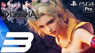 Dissidia Final Fantasy NT - English Walkthrough Part 3 - Leviathan Boss Fight (PS4 PRO)