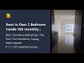 Rent to own 2 bedroom condo 25k monthly pioneer bgc rockwell makati
