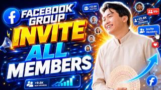 Facebook Group Invite All Members – How to Add Member in Facebook Group FAST screenshot 4