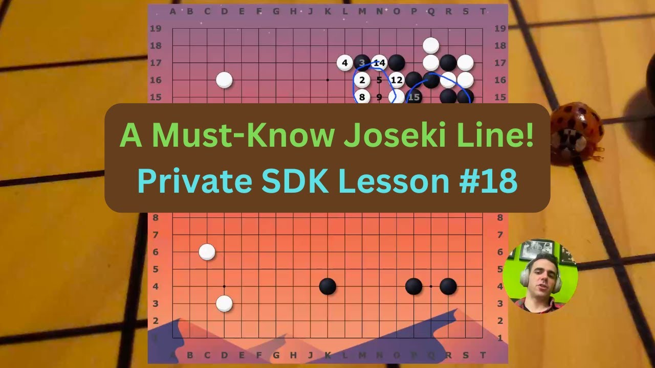 A Must-Know Joseki Line! | Private SDK Lesson #18