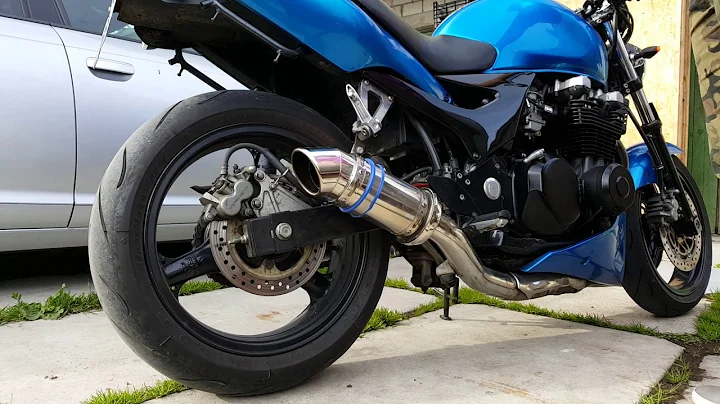 Kawasaki ZR7 35$ slip on from ebay China