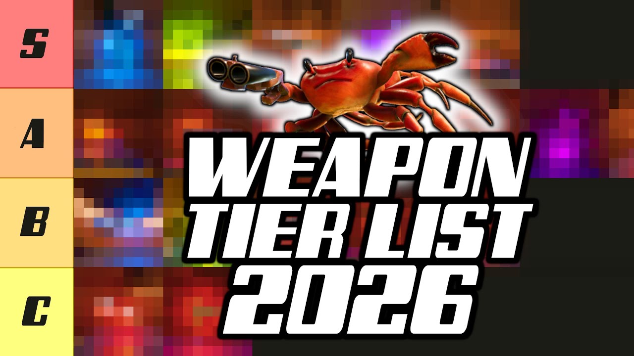 Какое оружие ЛУЧШЕЕ в Crab Champions? | Рейтинг оружия Crab Champions 2026