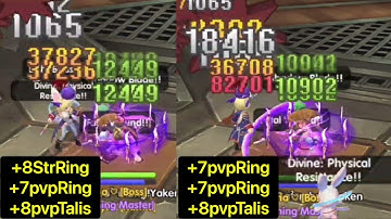 [ROX SEA] | TOG | Dual Dagger Damage Test (Base Stat"STR" VS Advance Stat"PVP") by: Lazy F2P