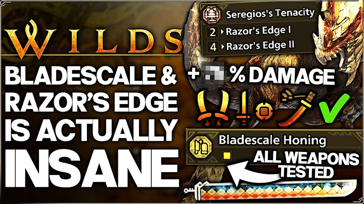 Monster Hunter Wilds - New Seregios Weapons & Bladescale Honing is OP - Testing, Build & Best Guide!