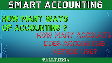 SMART ACCOUNTING: METHODS OF ACCOUNTING, TYPES OF ACCOUNT // BY #COPA_ITI_LAB