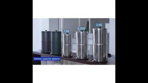Purewell - Gravity-fed Water Filter System