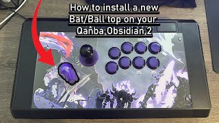 How to change your bat/ball top on your Qanba Obsidian 2