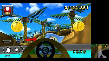 Mario Kart 7 - GCN Dino Dino Jungle - Easy Staff Ghost