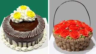 Most Satisfying Chocolate Cake Decorating Tutorials  Amazing Chocolate Cake Recipes  So Easy