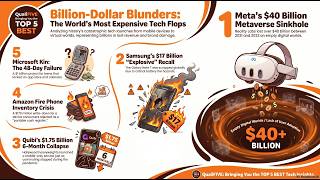 Expensive Tech Flops | Five Most Costly Technological Failures | QualiFIVE