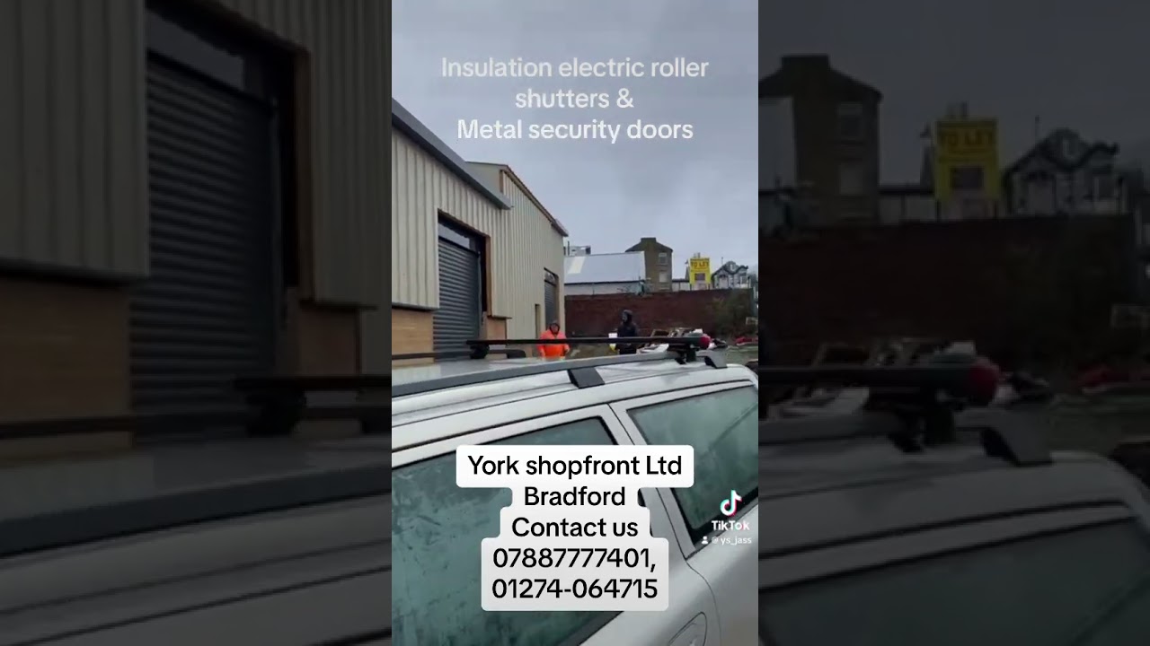 Insulation electric roller shutters and metal security doors 