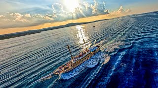 Fernandes 2 Sailing Boat - 70 sec uncut drone shot