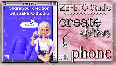 zepeto | how to: CREATE CLOTHES on MOBILE (using picsart) & become a CREATOR | ios + android | EASY