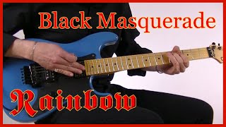 Rainbow - Black Masquerade - Guitar Cover by Flavio Recalde